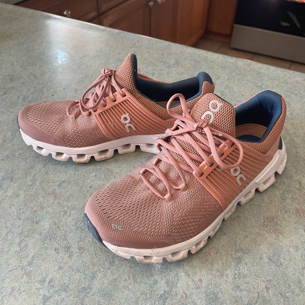 On Running Blush Athletic Shoes